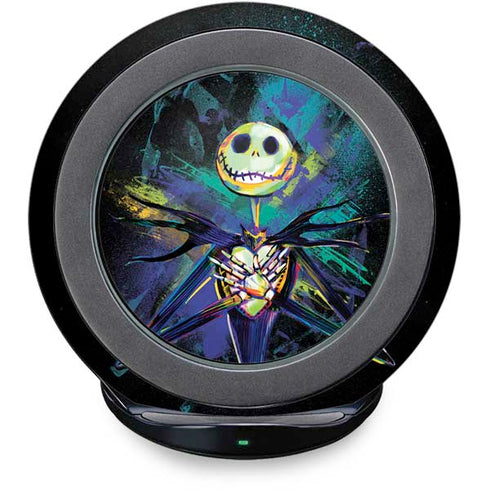 Disney The Nightmare Before Christmas Jack Skellington Art Fast Charge Wireless Charging Stand Skin