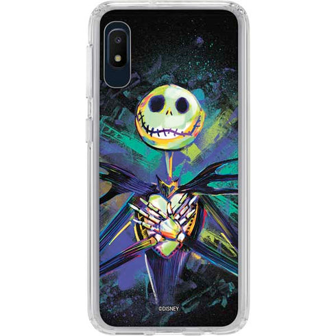 Disney The Nightmare Before Christmas Jack Skellington Art Galaxy A10e Clear Case