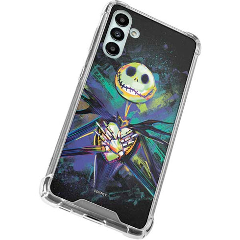 Disney The Nightmare Before Christmas Jack Skellington Art Galaxy A13 5G Clear Case