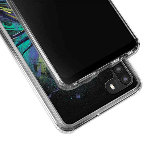 Disney The Nightmare Before Christmas Jack Skellington Art Galaxy A21 Clear Case
