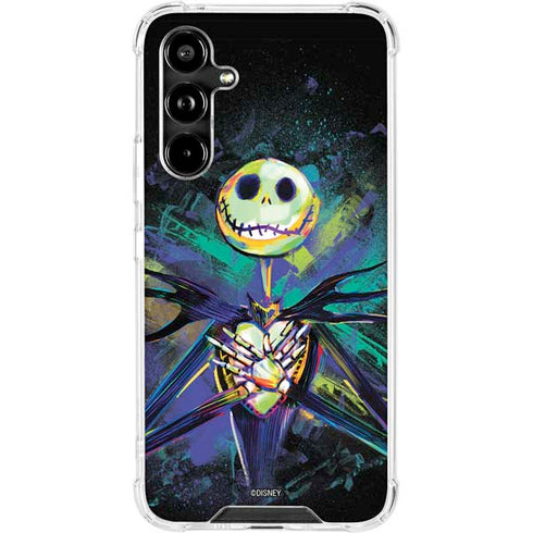 Disney The Nightmare Before Christmas Jack Skellington Art Galaxy A54 5G Clear Case
