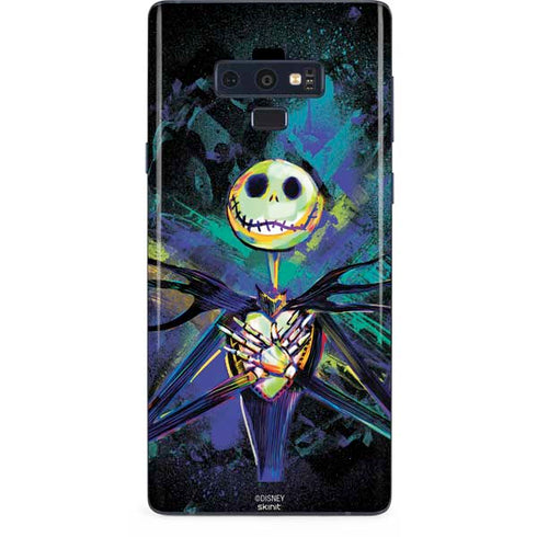Disney The Nightmare Before Christmas Jack Skellington Art Galaxy Note 9 Skin