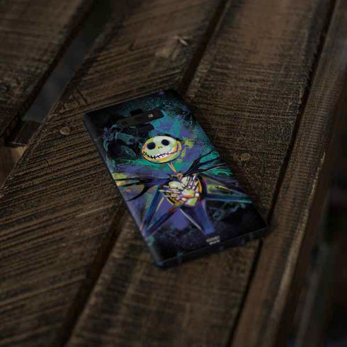 Disney The Nightmare Before Christmas Jack Skellington Art Galaxy Note 9 Skin