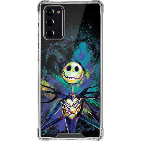 Disney The Nightmare Before Christmas Jack Skellington Art Galaxy Note20 5G Clear Case