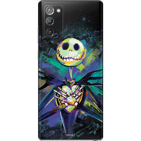 Disney The Nightmare Before Christmas Jack Skellington Art Galaxy Note20 5G Skin