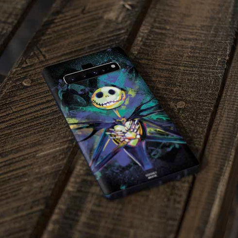 Disney The Nightmare Before Christmas Jack Skellington Art Galaxy S10 Plus Skin