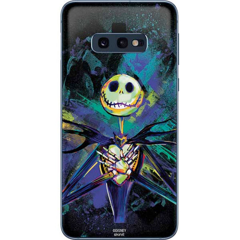 Disney The Nightmare Before Christmas Jack Skellington Art Galaxy S10e Skin