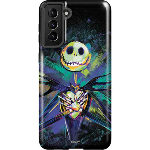 Disney The Nightmare Before Christmas Jack Skellington Art Galaxy S21 FE Pro Case