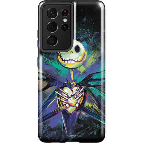 Disney The Nightmare Before Christmas Jack Skellington Art Galaxy S21 Ultra 5G Pro Case