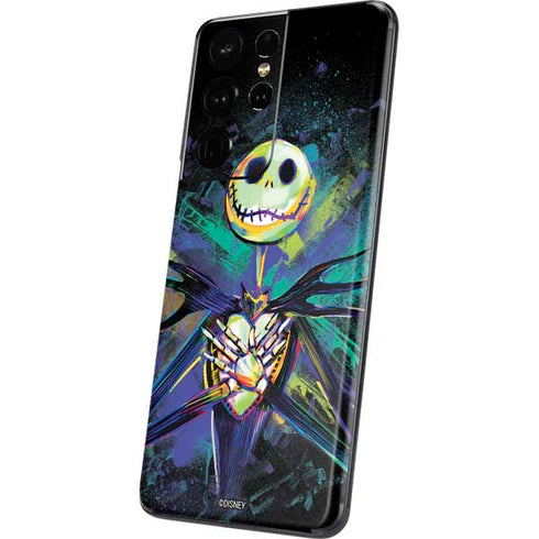 Disney The Nightmare Before Christmas Jack Skellington Art Galaxy S21 Ultra 5G Skin