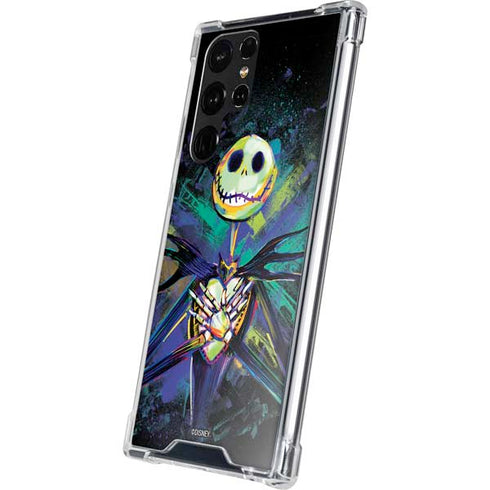 Disney The Nightmare Before Christmas Jack Skellington Art Galaxy S22 Ultra Clear Case