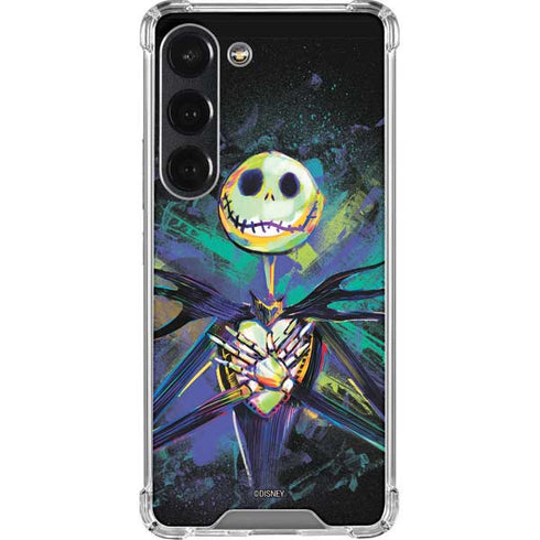 Disney The Nightmare Before Christmas Jack Skellington Art Galaxy S23 Clear Case