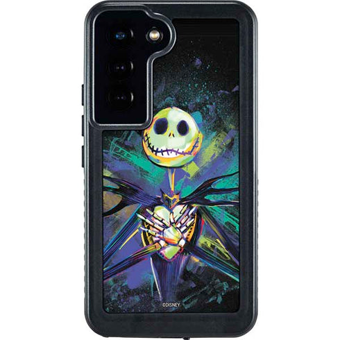 Disney The Nightmare Before Christmas Jack Skellington Art Galaxy S23 Waterproof Case