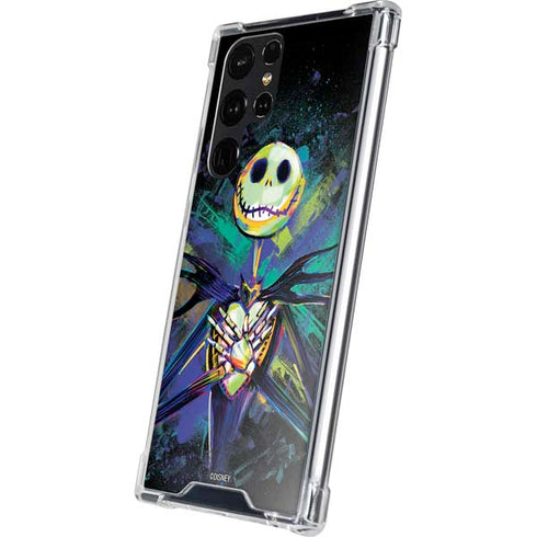 Disney The Nightmare Before Christmas Jack Skellington Art Galaxy S24 Ultra Clear Case