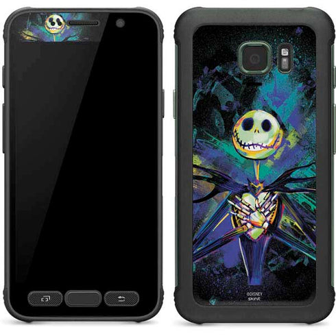 Disney The Nightmare Before Christmas Jack Skellington Art Galaxy S7 Active Skin