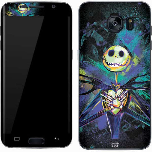 Disney The Nightmare Before Christmas Jack Skellington Art Galaxy S7 Skin