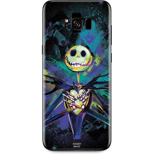 Disney The Nightmare Before Christmas Jack Skellington Art Galaxy S8 Skin
