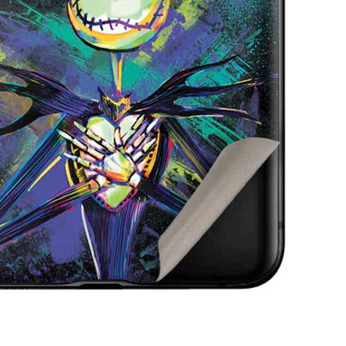 Disney The Nightmare Before Christmas Jack Skellington Art Galaxy Z Flip Skin