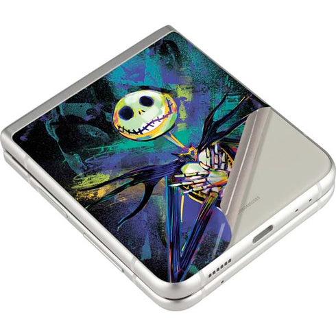 Disney The Nightmare Before Christmas Jack Skellington Art Galaxy Z Flip3 5G Skin