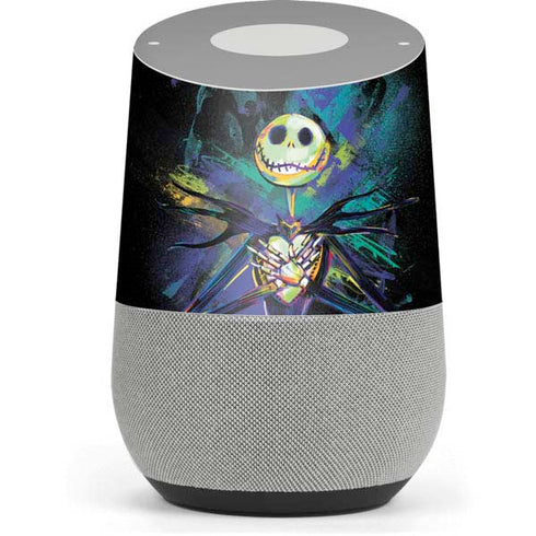 Disney The Nightmare Before Christmas Jack Skellington Art Google Home Skin