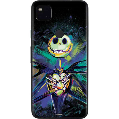 Disney The Nightmare Before Christmas Jack Skellington Art Google Pixel 4a Skin