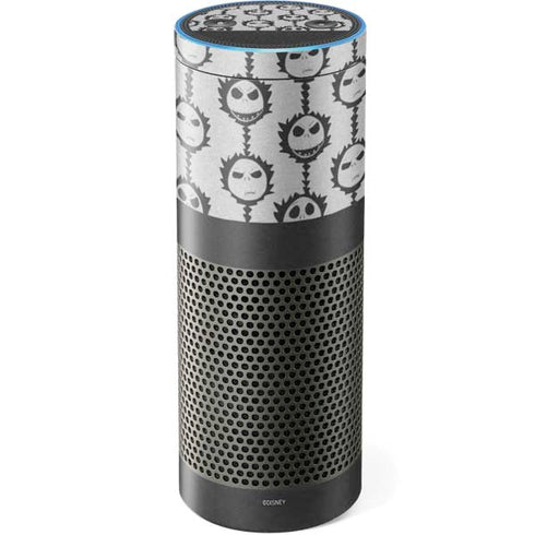 Disney The Nightmare Before Christmas Jack Skellington Face Expressions pattern Amazon Echo Skin