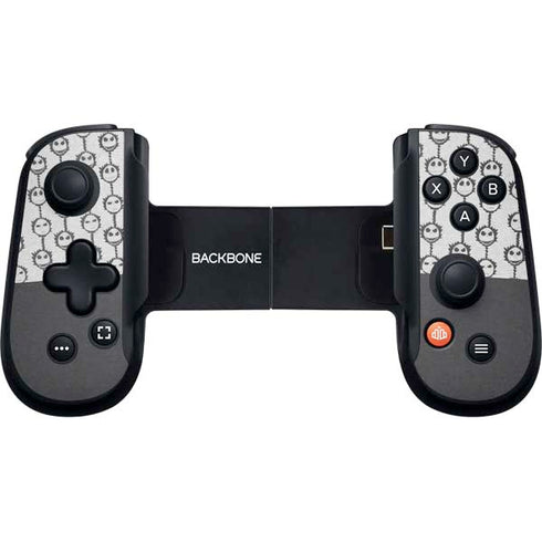 Disney The Nightmare Before Christmas Jack Skellington Face Expressions pattern Backbone One for iPhone Game Controller Skin