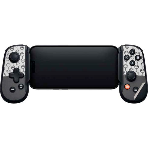 Disney The Nightmare Before Christmas Jack Skellington Face Expressions pattern Backbone One for iPhone Game Controller Skin