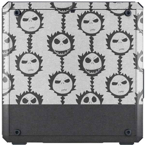 Disney The Nightmare Before Christmas Jack Skellington Face Expressions pattern Cooler Master MasterBox Q300L Mini Tower Skin