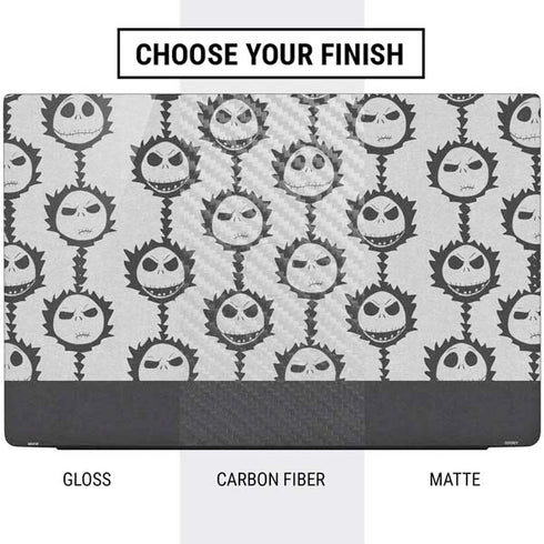 Disney The Nightmare Before Christmas Jack Skellington Face Expressions pattern Dell Vostro Skin
