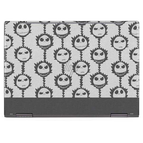 Disney The Nightmare Before Christmas Jack Skellington Face Expressions pattern HP Envy Skin