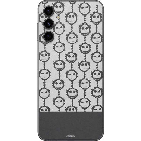 Disney The Nightmare Before Christmas Jack Skellington Face Expressions pattern Galaxy A14 5G Skin