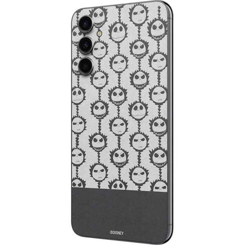 Disney The Nightmare Before Christmas Jack Skellington Face Expressions pattern Galaxy A14 5G Skin