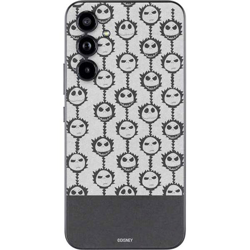 Disney The Nightmare Before Christmas Jack Skellington Face Expressions pattern Galaxy A54 5G Skin