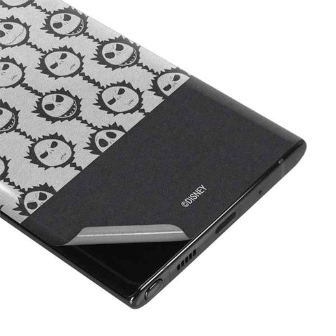Disney The Nightmare Before Christmas Jack Skellington Face Expressions pattern Galaxy Note 10 Plus Skin