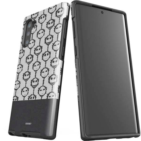 Disney The Nightmare Before Christmas Jack Skellington Face Expressions pattern Galaxy Note 10 Pro Case