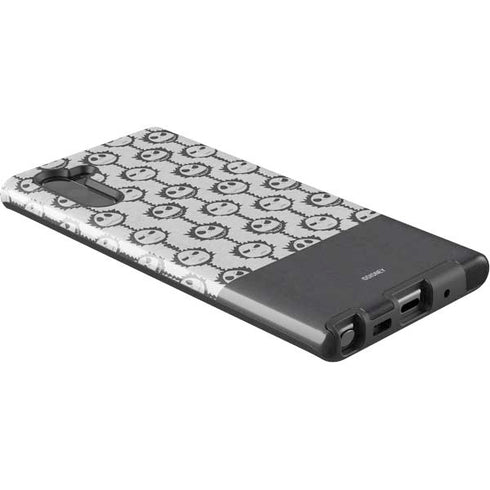 Disney The Nightmare Before Christmas Jack Skellington Face Expressions pattern Galaxy Note 10 Pro Case