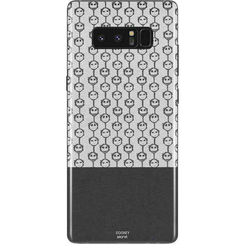 Disney The Nightmare Before Christmas Jack Skellington Face Expressions pattern Galaxy Note 8 Skin