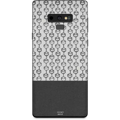 Disney The Nightmare Before Christmas Jack Skellington Face Expressions pattern Galaxy Note 9 Skin