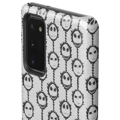 Disney The Nightmare Before Christmas Jack Skellington Face Expressions pattern Galaxy Note20 5G Pro Case