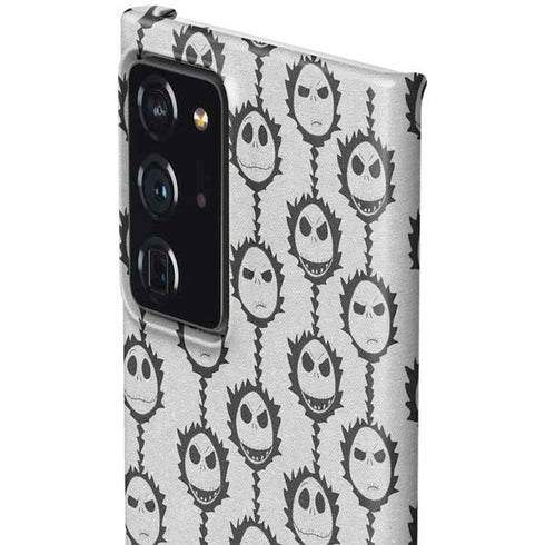 Disney The Nightmare Before Christmas Jack Skellington Face Expressions pattern Galaxy Note20 Ultra 5G Lite Case