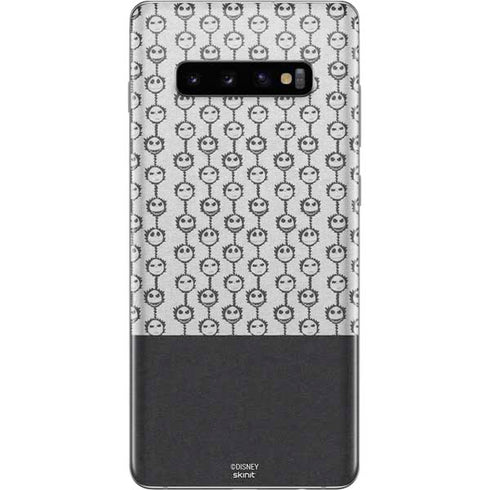 Disney The Nightmare Before Christmas Jack Skellington Face Expressions pattern Galaxy S10 Plus Skin