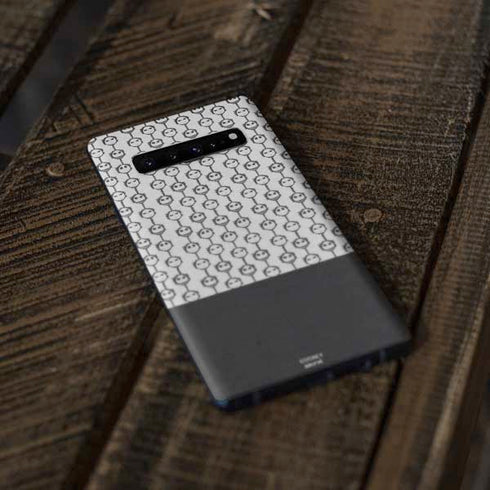 Disney The Nightmare Before Christmas Jack Skellington Face Expressions pattern Galaxy S10 Plus Skin