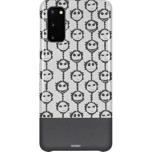 Disney The Nightmare Before Christmas Jack Skellington Face Expressions pattern Galaxy S20 Lite Case