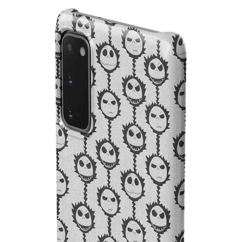 Disney The Nightmare Before Christmas Jack Skellington Face Expressions pattern Galaxy S20 Lite Case