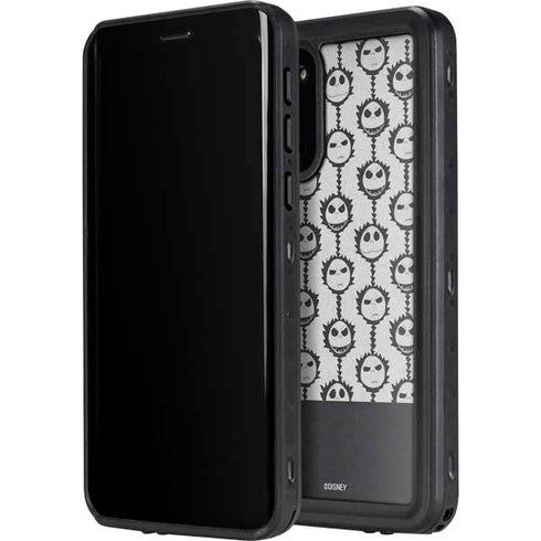 Disney The Nightmare Before Christmas Jack Skellington Face Expressions pattern Galaxy S20 Plus Waterproof Case
