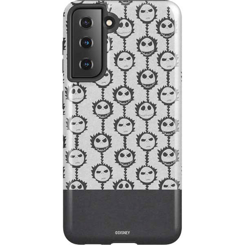 Disney The Nightmare Before Christmas Jack Skellington Face Expressions pattern Galaxy S21 5G Pro Case