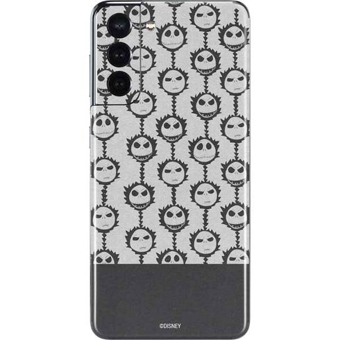 Disney The Nightmare Before Christmas Jack Skellington Face Expressions pattern Galaxy S21 5G Skin