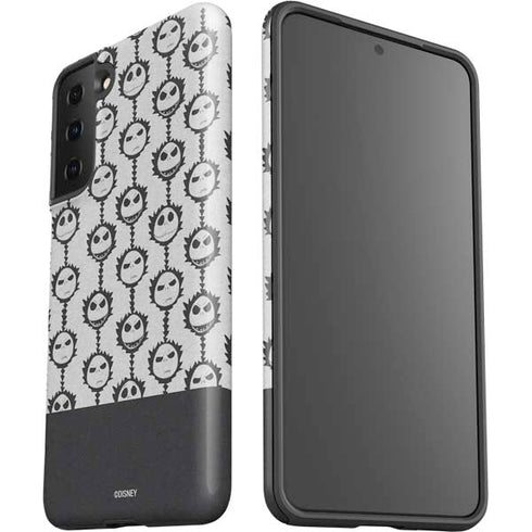 Disney The Nightmare Before Christmas Jack Skellington Face Expressions pattern Galaxy S21 Plus 5G Pro Case
