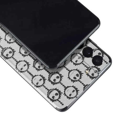 Disney The Nightmare Before Christmas Jack Skellington Face Expressions pattern Galaxy S21 Plus 5G Skin